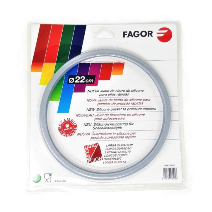 JUNTA GOMA PARA OLLA FAGOR 22 CM