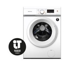 INFINITON Lavad. C/F 9Kg 1400rpm, Blanco, A, Inverter, Display LED, Easyplay, 15 prog. Func. Vapor, Inicio diferido 24h. Tapa