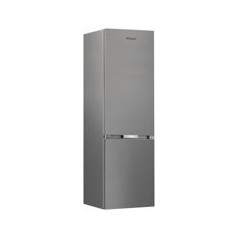 WHIRLPOOL Combi Dual NF 2035x595x663, Pearl Inox, A, Multi flow, Cajon Crisper, Cajon Dairy, botellero