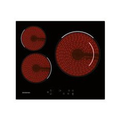 INFINITON Vitro 3F, Triple zona 30 cm. Control de temperatura tactil, apagado de seguridad, Dimensiones: 5,2x59x52