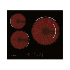 INFINITON Vitro 3F, Zona 30 cm. Control de temperatura tactil, Temporizador individual, apagado de seguridad, 590x520x52