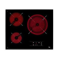 TEKA Vitro 3F, TZ 6316, Zona doble 21/27 cm. Bisel Frontal, Sistema Fast-Click (40239035)