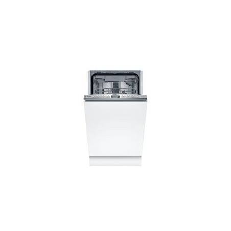 BOSCH Lavavaj. 45 cm. Integr. B, 81,5x45 cm, 10 cub. HC, Acero, 8,7L, 44 dB, InfoLight, Display y teclas, Secado Eficiente, 6