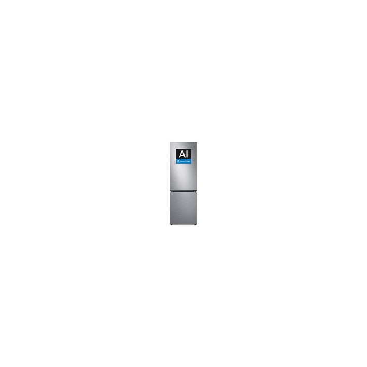 SAMSUNG Combi NF 185x60x66, Inox, C, SMART con AI, Display interior, All Around cooling, Tirador metalizado integrado, Digital
