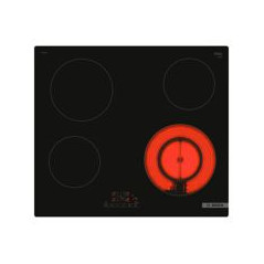 BOSCH Vitro 4F, TouchSelect, zona doble 21/12 cm., terminacion cristal