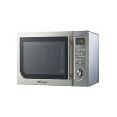 ORBEGOZO Microondas 25L Inox, 900w, Grill 1000w, Temporizador digital