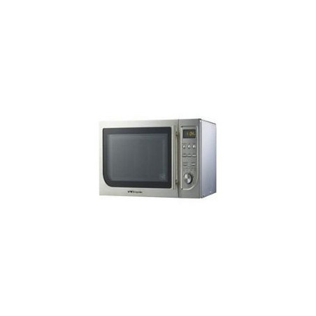 ORBEGOZO Microondas 25L Inox, 900w, Grill 1000w, Temporizador digital