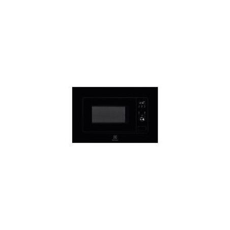 ELECTROLUX Microondas Semi Integr. 17L, 700w, Display LED,  Mandos Mecanicos, Cristal Negro, Diametro plato 24,5 cm