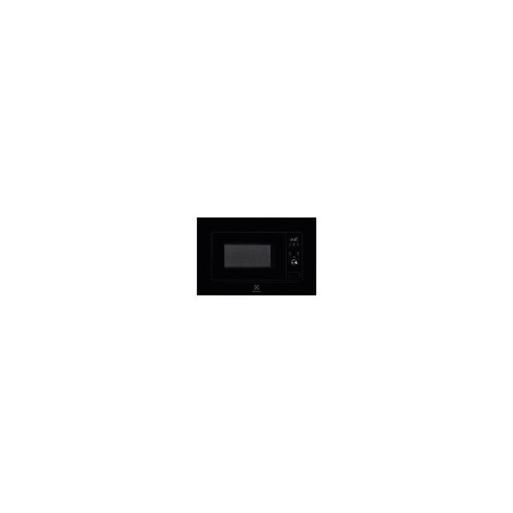 ELECTROLUX Microondas Semi Integr. 17L, 700w, Display LED,  Mandos Mecanicos, Cristal Negro, Diametro plato 24,5 cm
