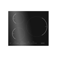 INFINITON Induccion 3F, 60 cm. Zona 30 cm. 9 niveles de potencia,control tactil , temporizador individual, Dimensiones: