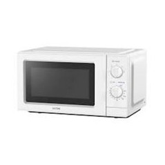 HTW Microondas 20 Lts., 700w, sin grill, Blanco 456x267x350 (AnxAlxPr)