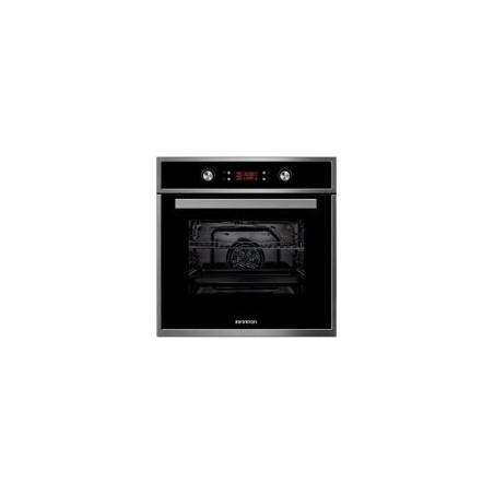 INFINITON Horno Multif. 9, INOX, 65L, Guia telescopica, Display, Mandos escamoteables, A, doble acristalamiento, 1 rejilla, 1
