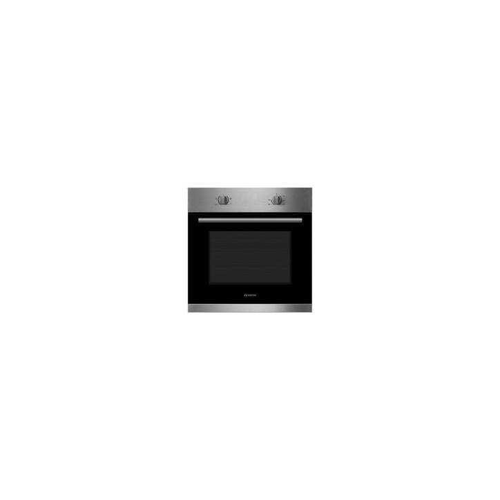 INFINITON Horno Radiacion 4 Func. INOX, 70L, A, doble acristalamiento, 1 rejilla de alambre, 1 bandeja horno, soporte rejilla