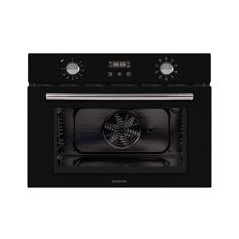 INFINITON Horno 45 cm. Multif. 9, NEGRO, A, Puerta de doble acristalamiento, Display Led, Rango de temperatura 50 - 250ºC