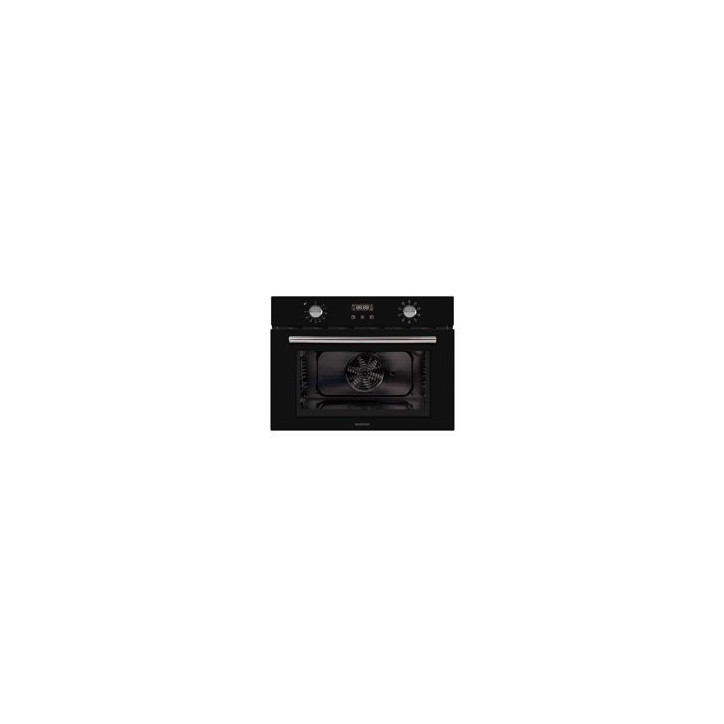 INFINITON Horno 45 cm. Multif. 9, NEGRO, A, Puerta de doble acristalamiento, Display Led, Rango de temperatura 50 - 250ºC