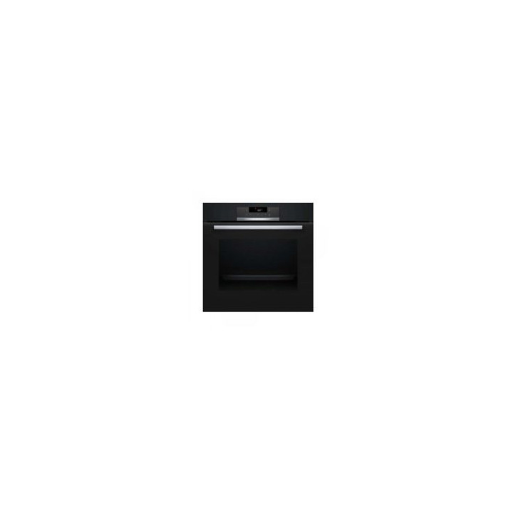 BOSCH Horno Pirolit. Multif. Cristal Negro, A+, Ap. Abatible, Airfry, Railes 1 nivel, TouchControl con display, Gourmet 10