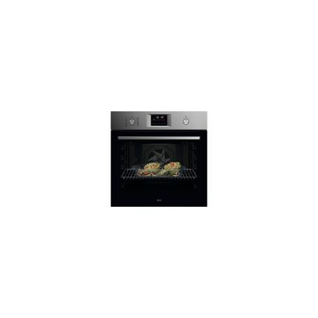 AEG Horno Pirolit. SurroundCook, Inox Infinity y tirador Inox Infinity, A++, 9 Prog + 45 Auto prog, Display LED EXPlore, mandos