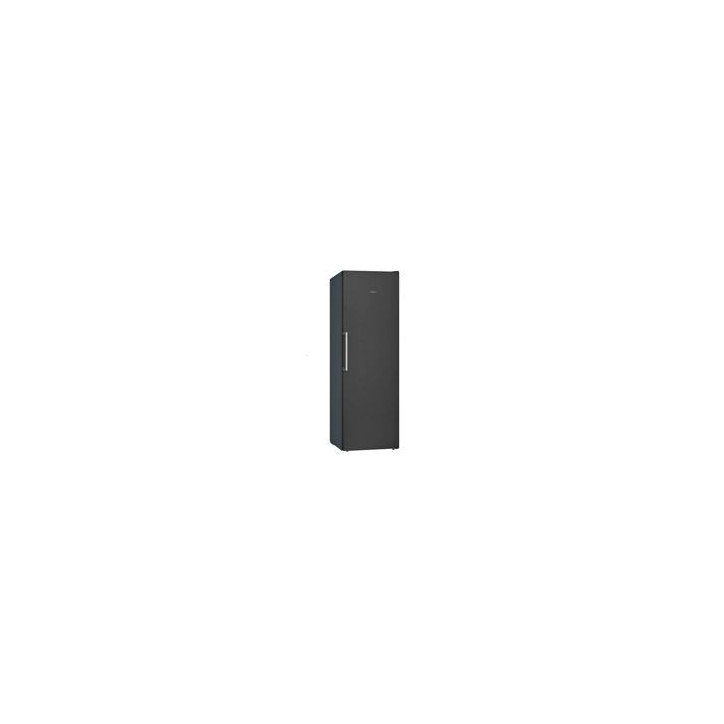 SIEMENS Cong. Vertical NF 186x60x65, Puertas Acero Negro, E, Combina con KS36VVXDP
