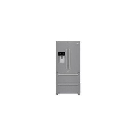 BEKO Side by Side NF 2P+2 cajones 182,5x84x74,5, Inox, E, Inverter, Display, Dispensador Agua- Fabricador Hielo, Conexion