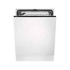 AEG Lavavaj. Integr. 13 cub. E, Airdry, Display  LEDs, Puerta deslizante,, Inverter, Zocalo 4, 49 dB(A)