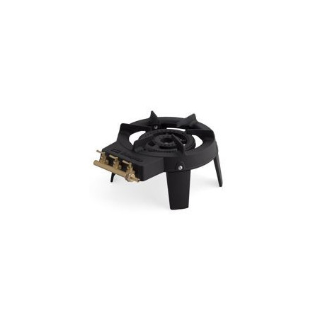 ORBEGOZO Hornillo sobremesa gas 7000w, CUERPO DE HIERRO FUNDIDO, Quemador de 18cm., Tres llaves indipendientes, cuatro