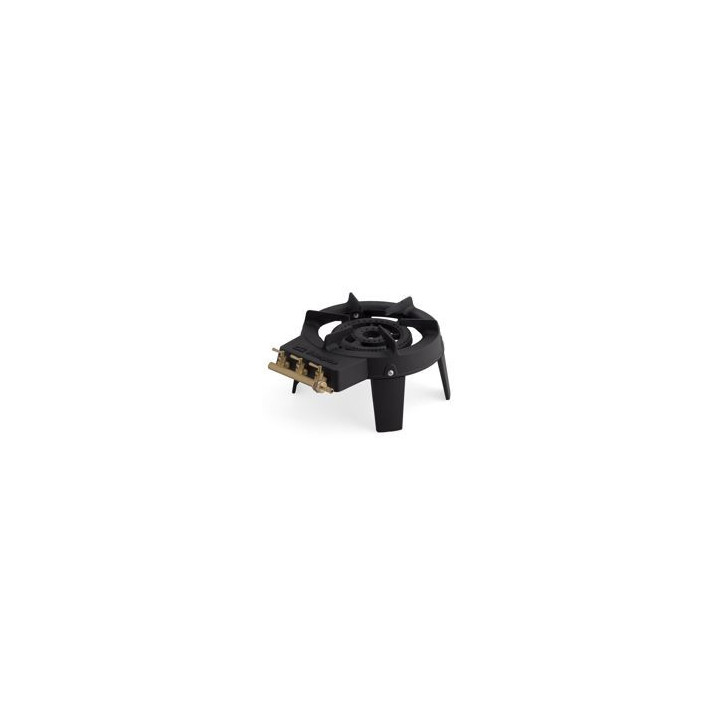 ORBEGOZO Hornillo sobremesa gas 7000w, CUERPO DE HIERRO FUNDIDO, Quemador de 18cm., Tres llaves indipendientes, cuatro