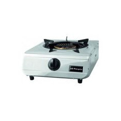 ORBEGOZO Hornillo sobremesa 1F gas Inox, Encendido piezoelectrico, Termopar