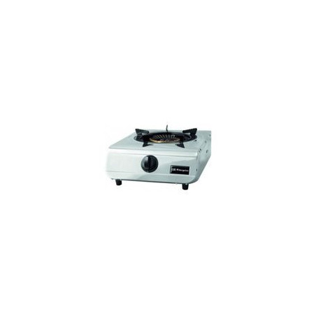 ORBEGOZO Hornillo sobremesa 1F gas Inox, Encendido piezoelectrico, Termopar
