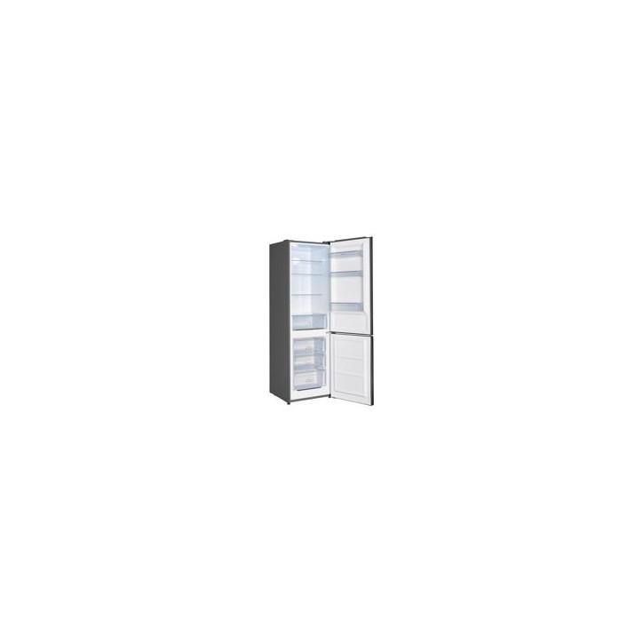 INFINITON Combi NF 186x60x60, INOX, E, Multiflow, LED, Control mecanico, Cajon Crisper, 3 cajones congelador (1 BigBox)