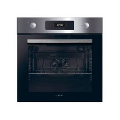 CANDY Horno Multif. 8, Inox/Negro, A+, 70L, Hidrolisis, guia telescopica, Easy Steam, Mandos Push Pull