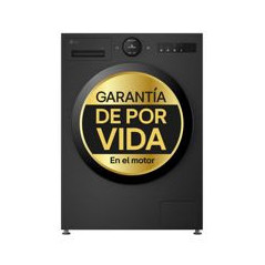 LG Lavad. C/F 9Kg 1400rpm, Grafito Mate, A-40%, Vapor+, TurboWash 360º, Wifi