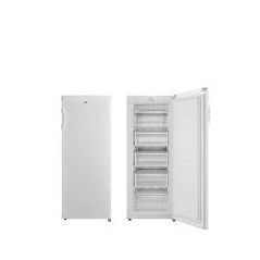 EDESA Cong. Vertical 1420x550x550, Blanco, E, Estatico, 5 Cajones de gran capacidad transparentes, Patas ajustables, Maneta