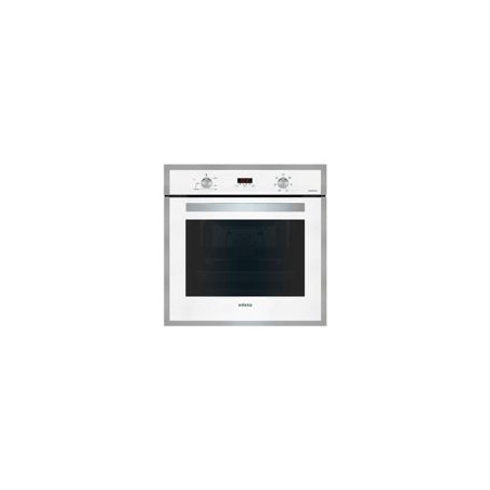 EDESA Horno Multif. Plus 7, Blanco, Display, 2 cristales en puerta, Mandos escamoteables, Guias telescopicas 50% extraibles