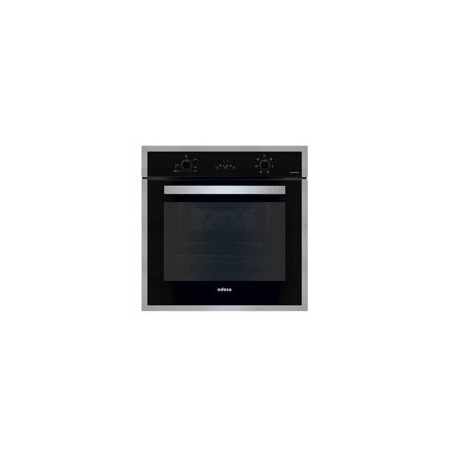 EDESA Horno Multif. Plus 7, Cristal Negro, Display, Mandos escamoteables, Guias telescopicas 50% extraibles