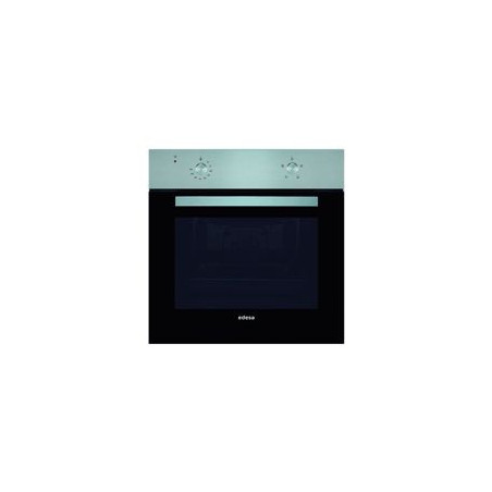 EDESA Horno convencional Inox, 4 programas de cocinado, 2 cristales en puerta con ventilacion tangencial, 1 Bandeja esmaltadas