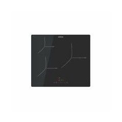 EDESA Induccion 3F, 59x52 cm, zona 28 cm. borde redondeado, Panel de control tipo Touch, Selector de potencia centralizado, con