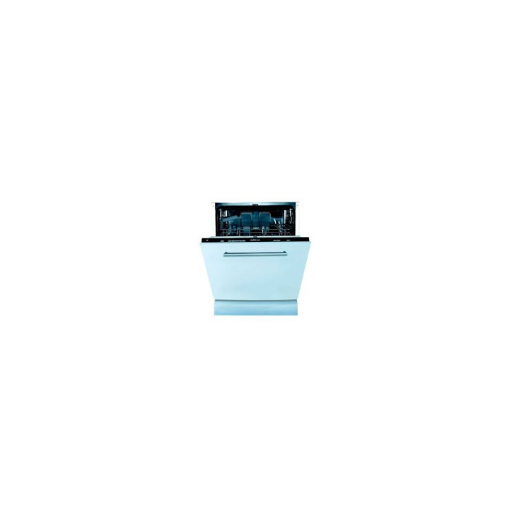 EDESA Lavavaj. Integr. E, 13 cub. 5 prog. 11L de agua por ciclo. 49 dB(A, Aquacontrol, Programas Express 90’ y Rapido 30’, 1/2