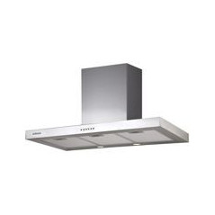 EDESA Campana Box 90 cm. Inox, Motor de 270 W, TA. Pot. de extraccion Max/Min:645/385m3/h., 70/56 dB(A). Eficiencia energetica