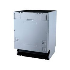 INFINITON Lavavaj. Integr. E, 10 cub. 7 prog. 12L, 47dbA, Easyplay, Apersores superiores e inferiores, cuba de acero
