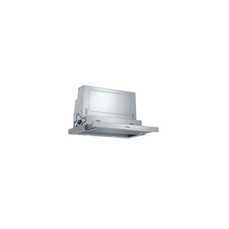 BOSCH Campana extraible 60 cm. Inox, A, 728 m3/h, Motor EcoSilence Drive, Control electronico, filtros aluminio, LEDs