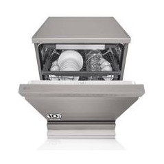 LG Lavavaj. Inox, C, 14 cub. 3º bandeja, Inverter Direct Drive
