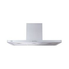 INFINITON Campana box 90 cm. NEGRA, 3 veloc. 400m3/h, 68db, LUZ LED, Filtro de aluminio