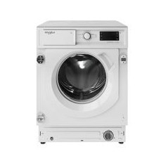WHIRLPOOL Lavad. Integr. 8Kg 1400rpm, C, Display: Big Digit, Motor Inverter, 6º sentido, Inicio/Pausa, Rapid 30', FresCare+