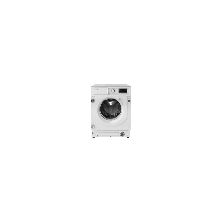 WHIRLPOOL Lavad. Integr. 8Kg 1400rpm, C, Display: Big Digit, Motor Inverter, 6º sentido, Inicio/Pausa, Rapid 30', FresCare+