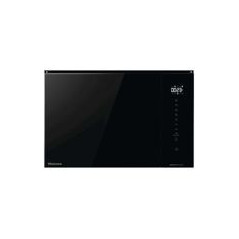 HISENSE Microondas Integr. 25L Negro, 900w, Limpieza a vapor, Programas Automaticos, Temporizador, Descongelar, Grill, Combi