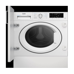 BEKO Lavasecadora Integrable 8/5Kg. 1400rpm, A+D, ProSmart Inverter, Display Digital, Vapor, Inicio diferido, Lava y seca 1Kg