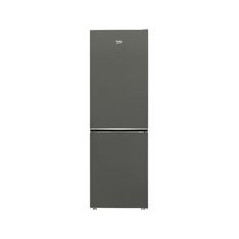 BEKO Combi NF 186,5x59,5x66,3, Look Inox, E, BEYOND, Neo Frost & AeroFlow, Control mecanico, Apertura 90º