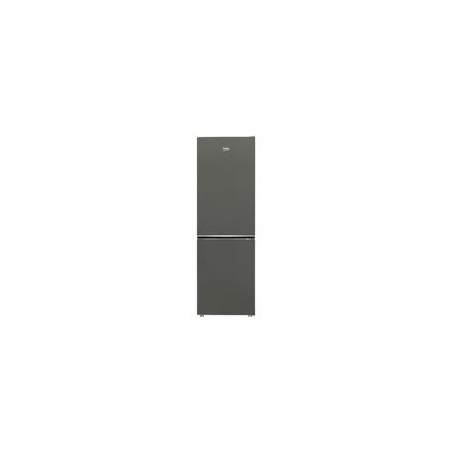 BEKO Combi NF 186,5x59,5x66,3, Look Inox, E, BEYOND, Neo Frost & AeroFlow, Control mecanico, Apertura 90º