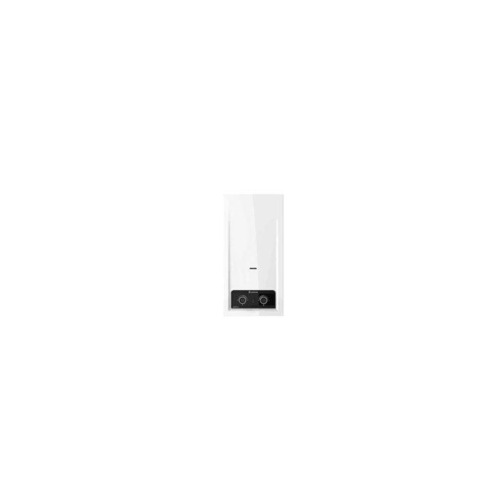 ARISTON Calentador Gas 11L But. Atmosferico Exterior Bajo Nox, Tiro Natural, Encendido electronico sin llama piloto, Regulacion