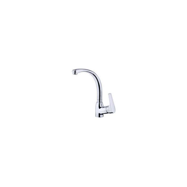 TEKA Grifo Cocina MTP 915 CROMO, caño alto giratorio